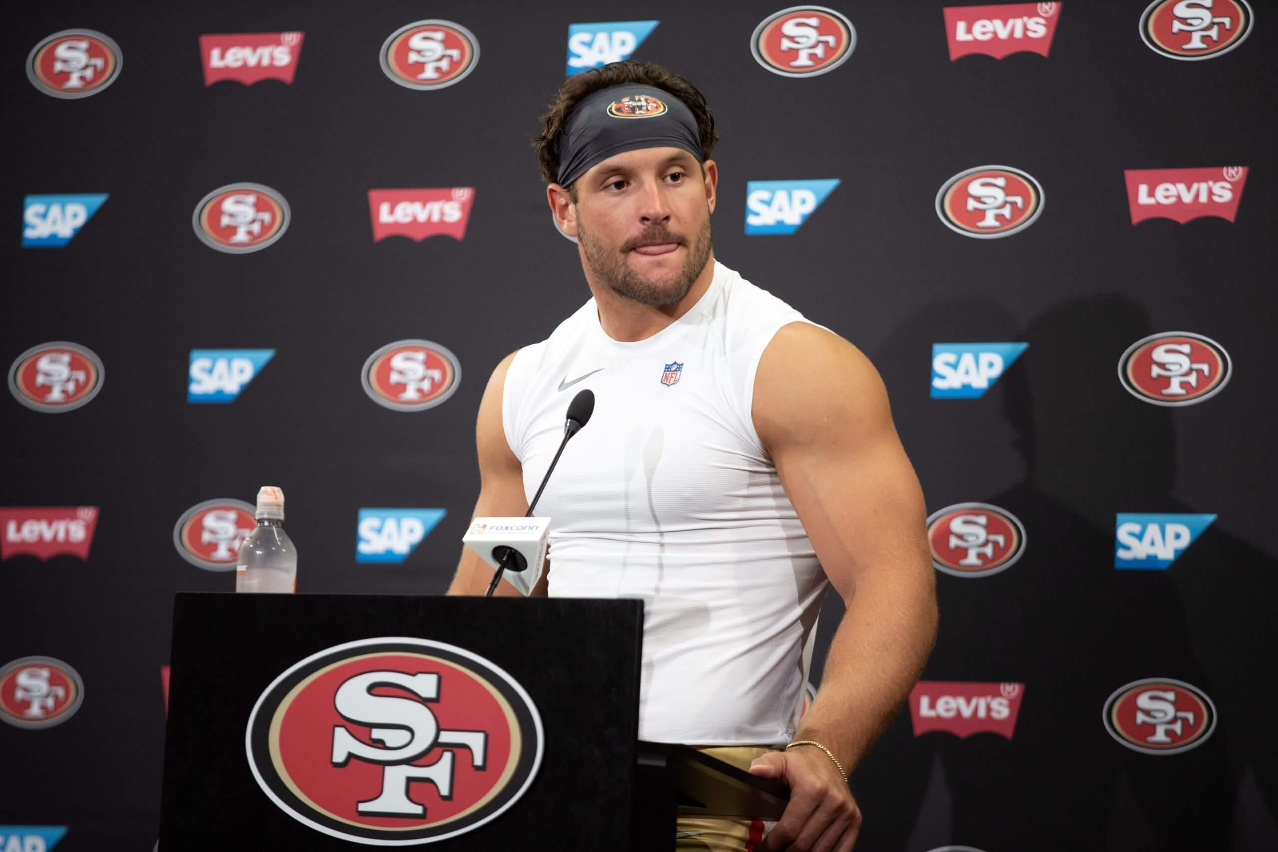 Nick Bosa has always set an example, but now he's letting 49ers' young DL  hear it as well - The Athletic